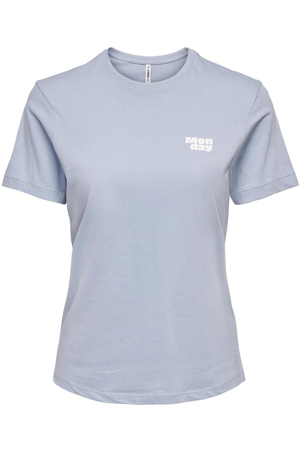 Футболка женская Only 15254728 M Голубой