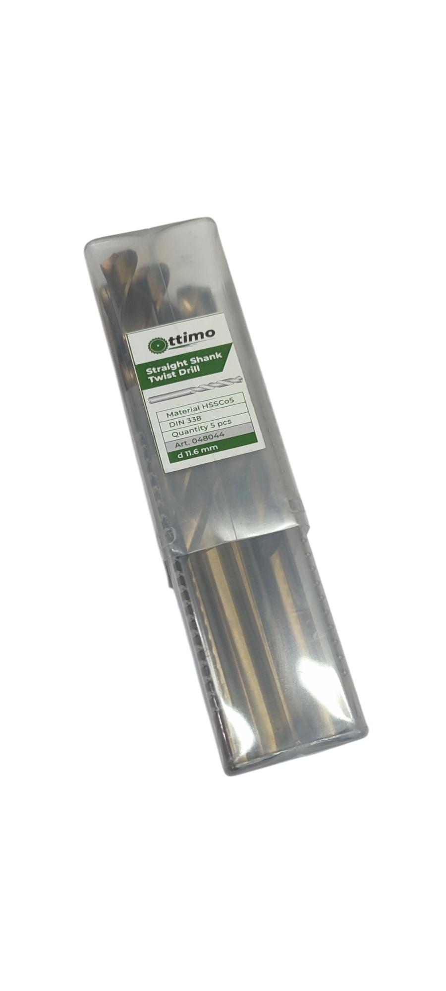 Свердло OTTIMO ц/х ф Р6М5К5 шліфоване А1 11,6 мм (048044) - фото 2 Свердло OTTIMO ц/х ф Р6М5К5 шліфоване А1 11,6 мм (048044) - фото 2
