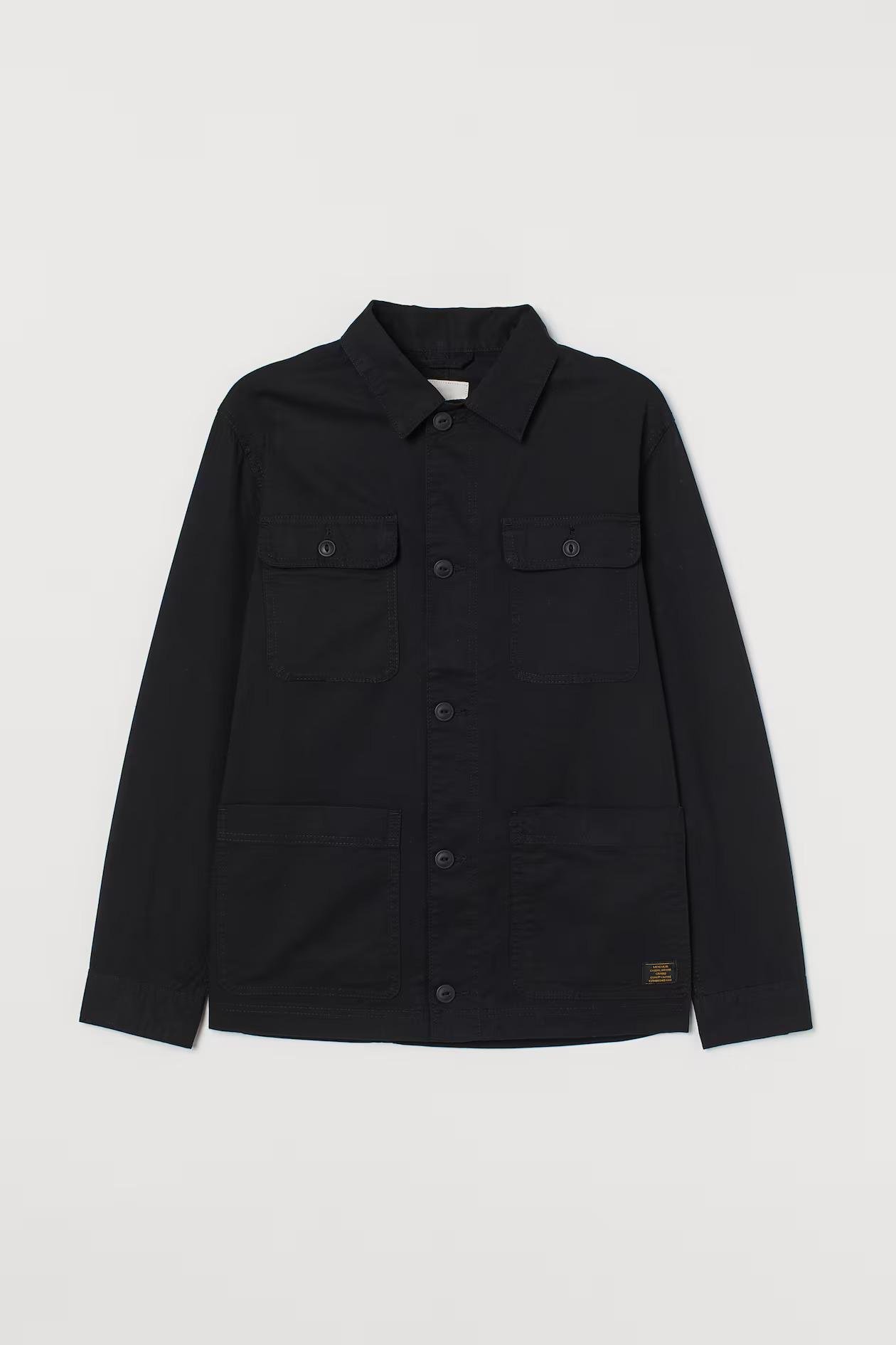 Куртка H&M L Чорний (S907835001)