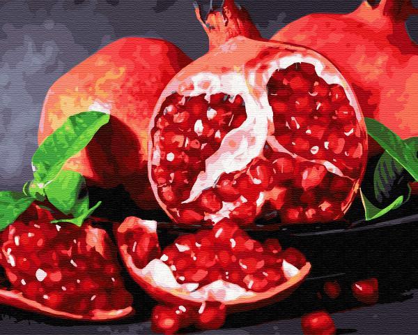 Картина по номерам Brushme Вкусный гранат 40x50 см (GX32215) Картина по номерам Brushme Вкусный гранат 40x50 см (GX32215)