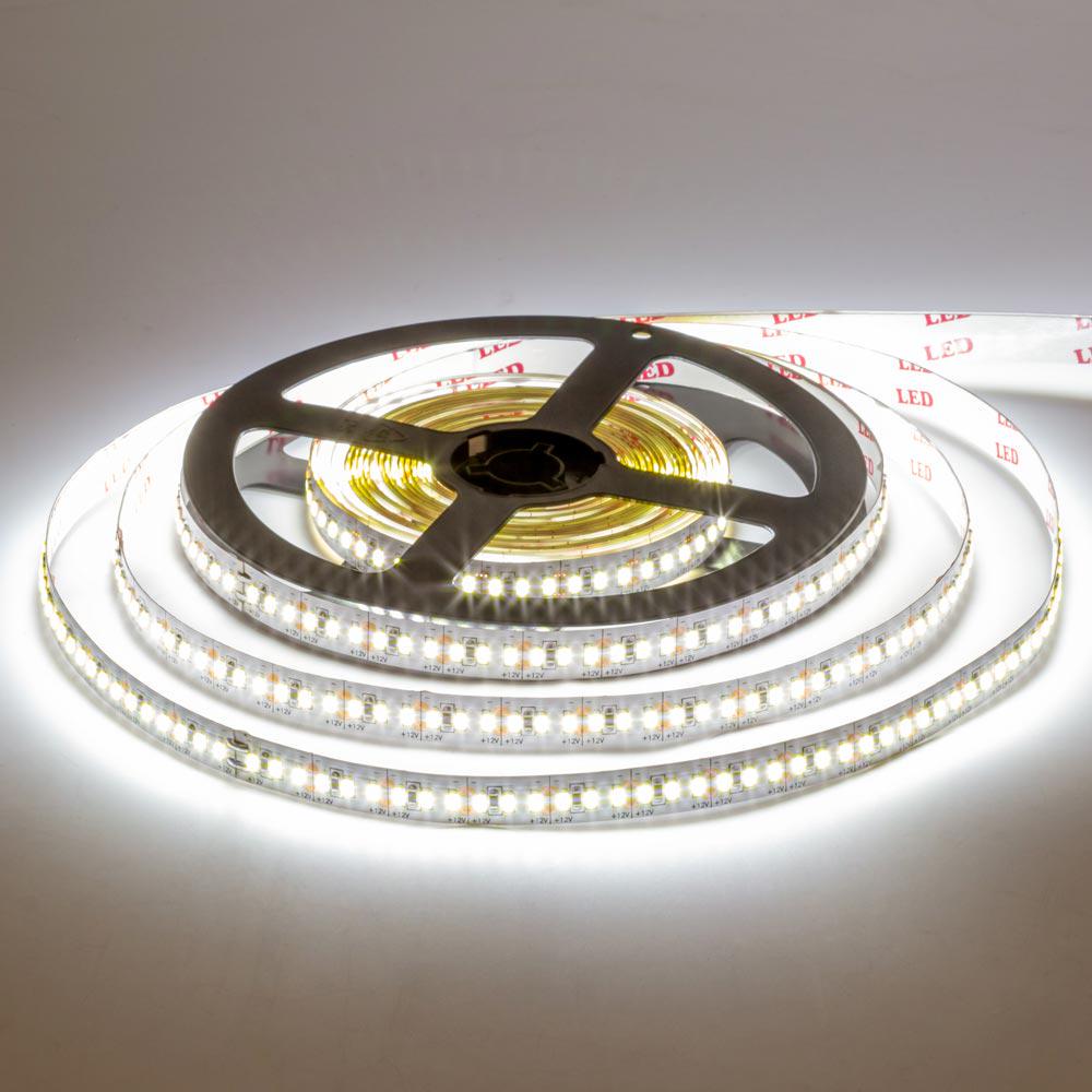Светодиодная линейка AVT 18 Вт/м 1020NW2835-12 12V SMD2835 204LED/м IP20 5 м нейтральный (1017915)