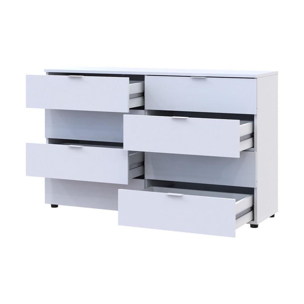 Комод Doros Рон 8 DRS-011774 8 ящиков 130х38х81 см Белый (41516172) - фото 4 Комод Doros Рон 8 DRS-011774 8 ящиков 130х38х81 см Белый (41516172) - фото 4