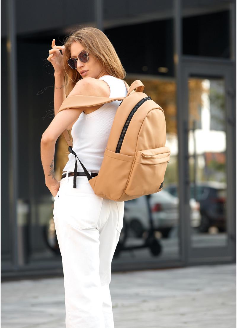 Рюкзак женский Sambag Zard LST Бежевый (25018026) - фото 8 Рюкзак женский Sambag Zard LST Бежевый (25018026) - фото 8