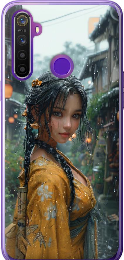 Чехол на Realme 5 Anime-girl (6133u-1862-42517)