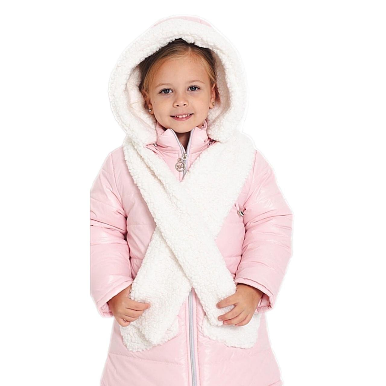 Куртка зимова Мері для дівчаток 86 см Рожевий (D-8435-86р)