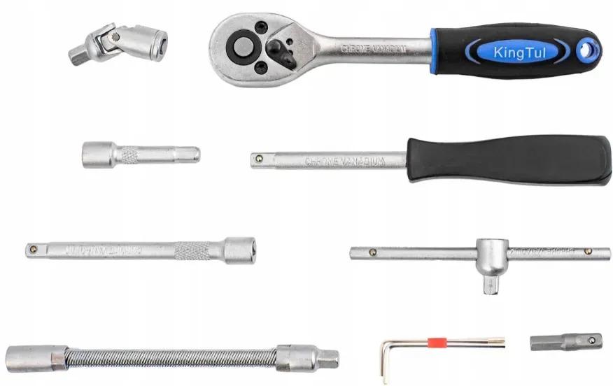 Набір торцевих ключів/головок/біт 46 ел. (28546455) - фото 4 Набір торцевих ключів/головок/біт 46 ел. (28546455) - фото 4