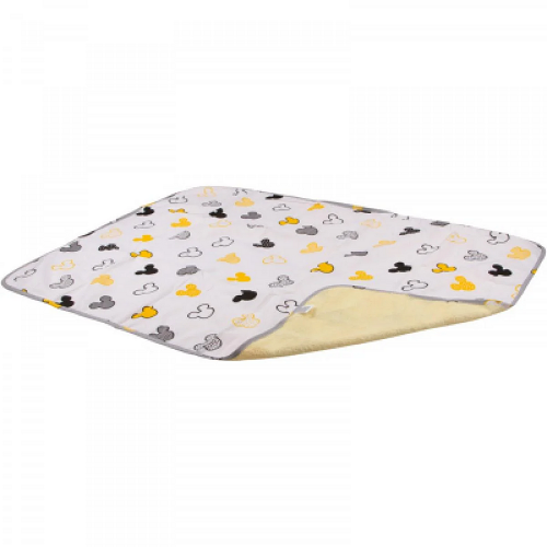 Пелюшки для малюків Еко Пупс Eco Cotton Мишки непромокаюча двостороння 65x90 см Білий (EPG10N-6590)