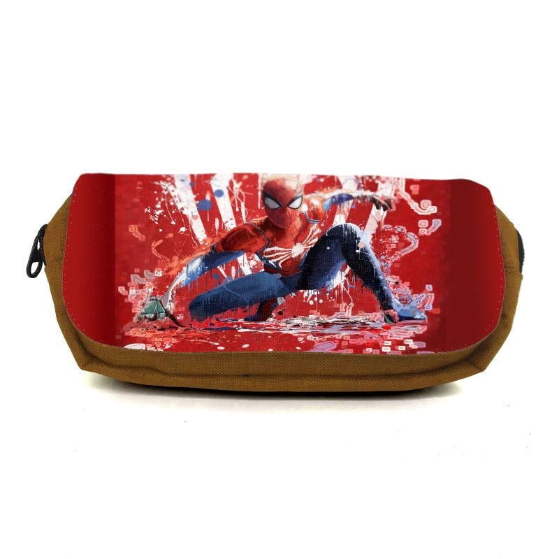 Пенал школьный Паук Spiderman-040 Оранжевый (1560354588) Пенал школьный Паук Spiderman-040 Оранжевый (1560354588)