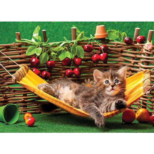 Пазлы HOME С500-11-06 Kitten in a hammock 500 эл.