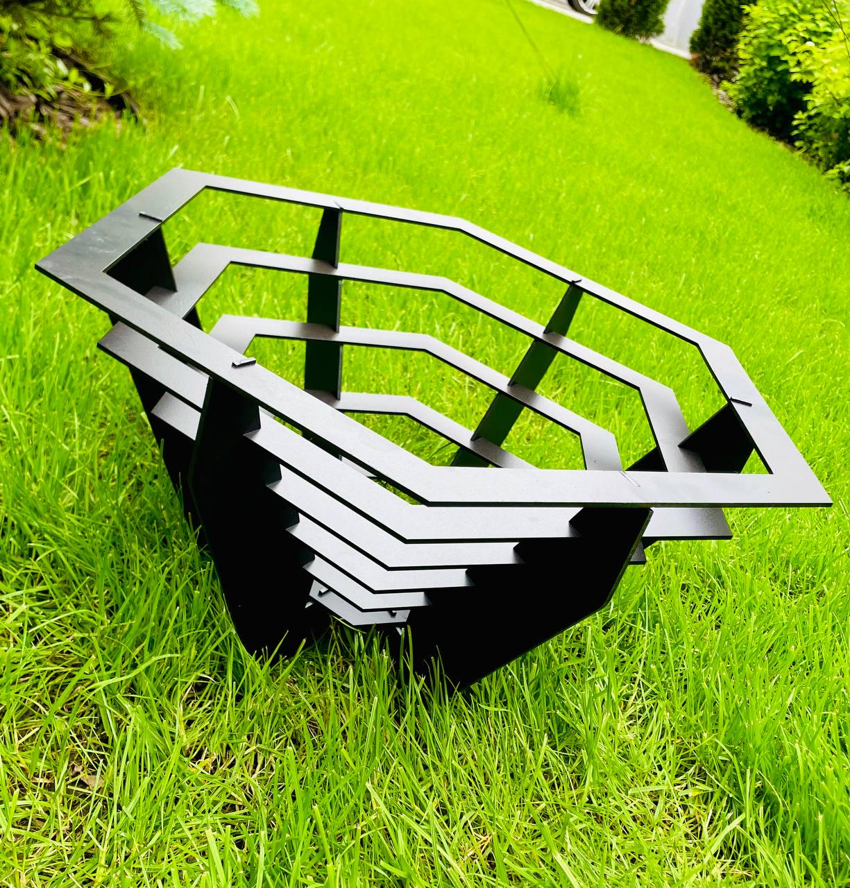 Чаша для костра/подставка к сковороде Steelagro Чаша Грааля крашеная 260x450x520 мм (SA-05-004.7) - фото 9