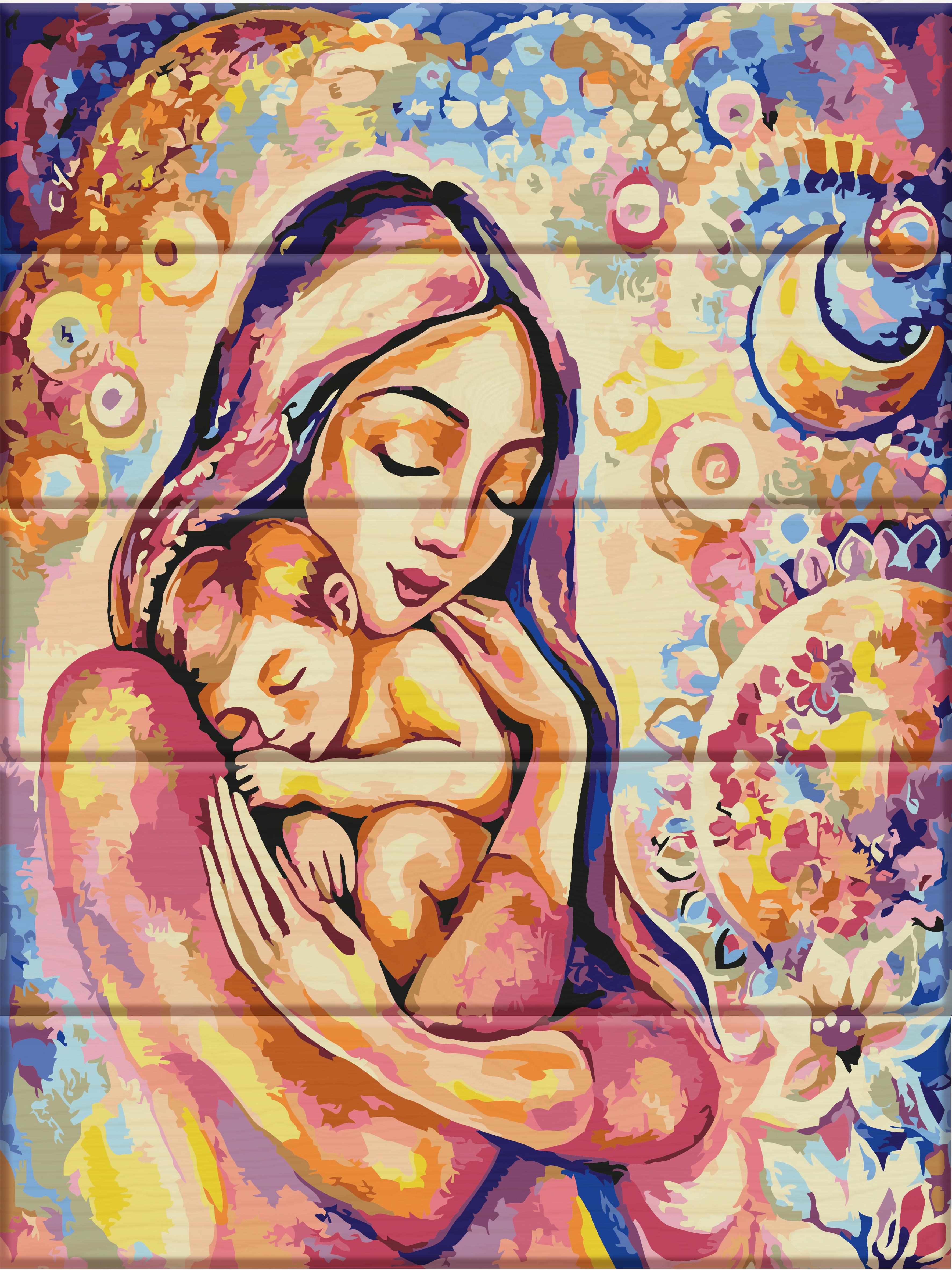 Картина по номерам Art Story Счастье материнства 30x40 см (ASW034)
