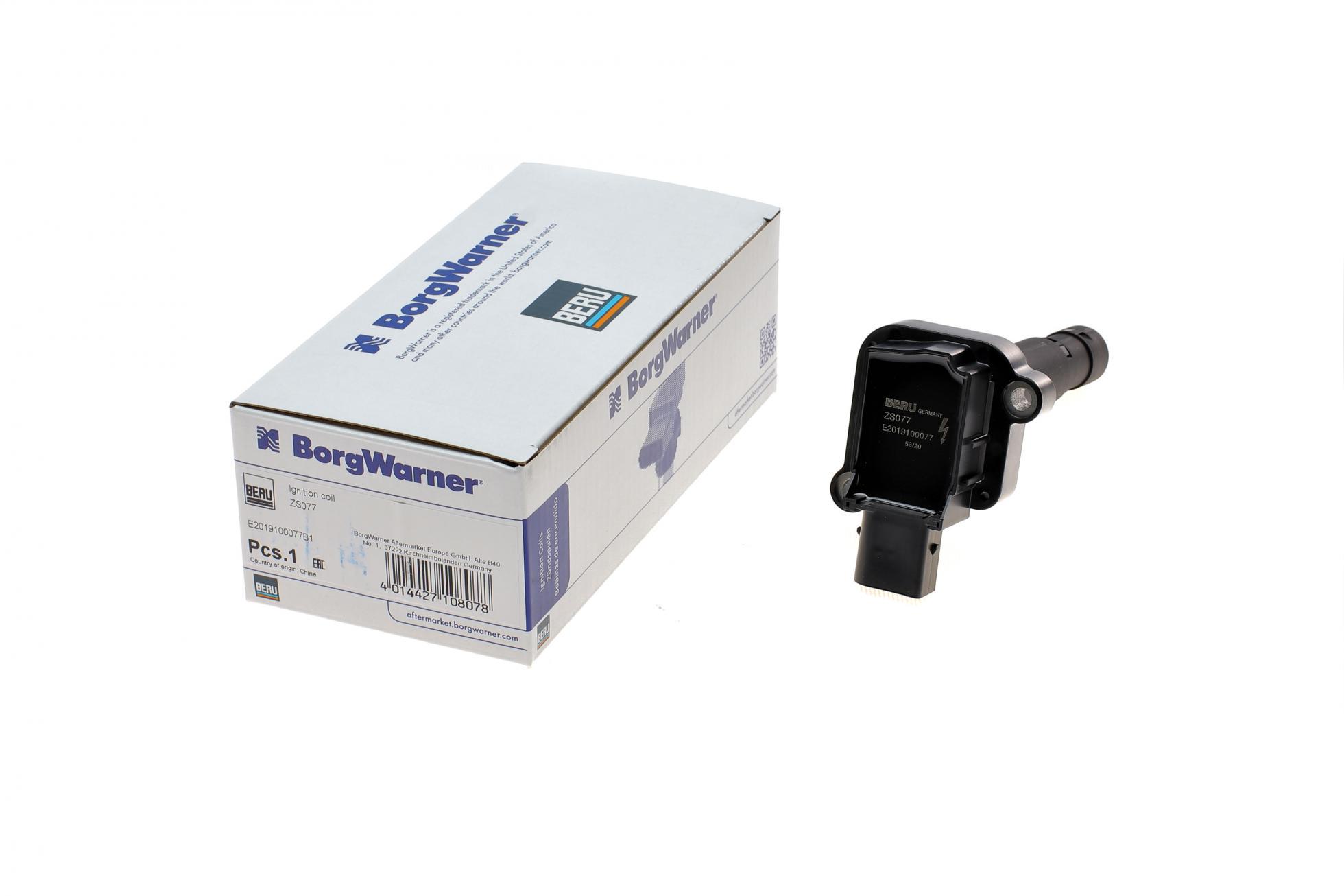 ᐉ Катушка зажигания Beru ZS077 (9692666)