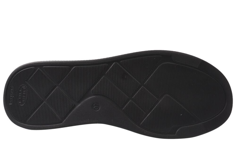 Кеди чоловічі Cros Sav зі шкіри-нубука на низькому ходу на шнурівці р. 44 Чорний (28-21DTC) - фото 6 Кеди чоловічі Cros Sav зі шкіри-нубука на низькому ходу на шнурівці р. 44 Чорний (28-21DTC) - фото 6