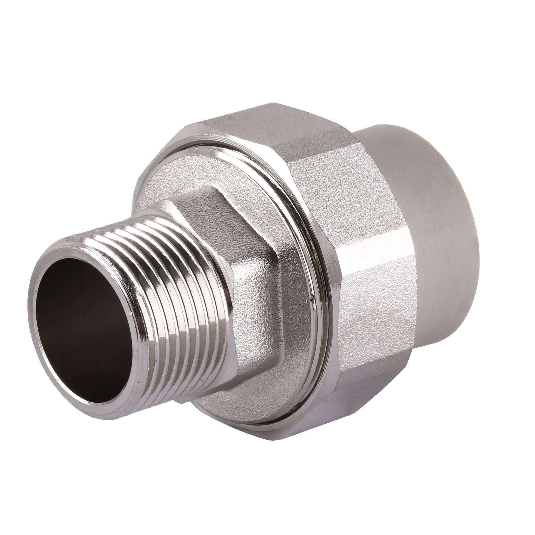 Муфта разборная наружная резьба LIGHT PPR металлическая 25x3/4" 1018 (000010529)