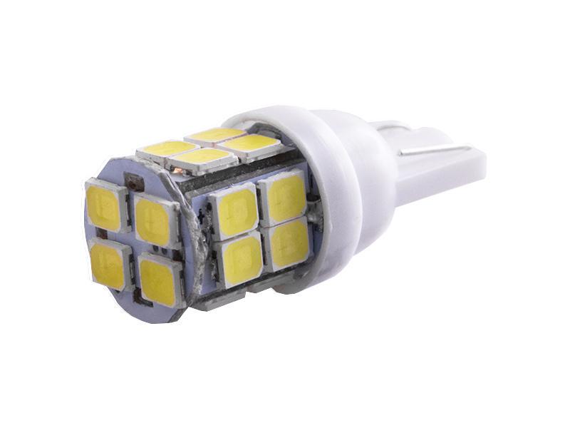 Автомобильная лампа светодиодная LEDUA T10-2835-20 SMD 12V Белый (1148)