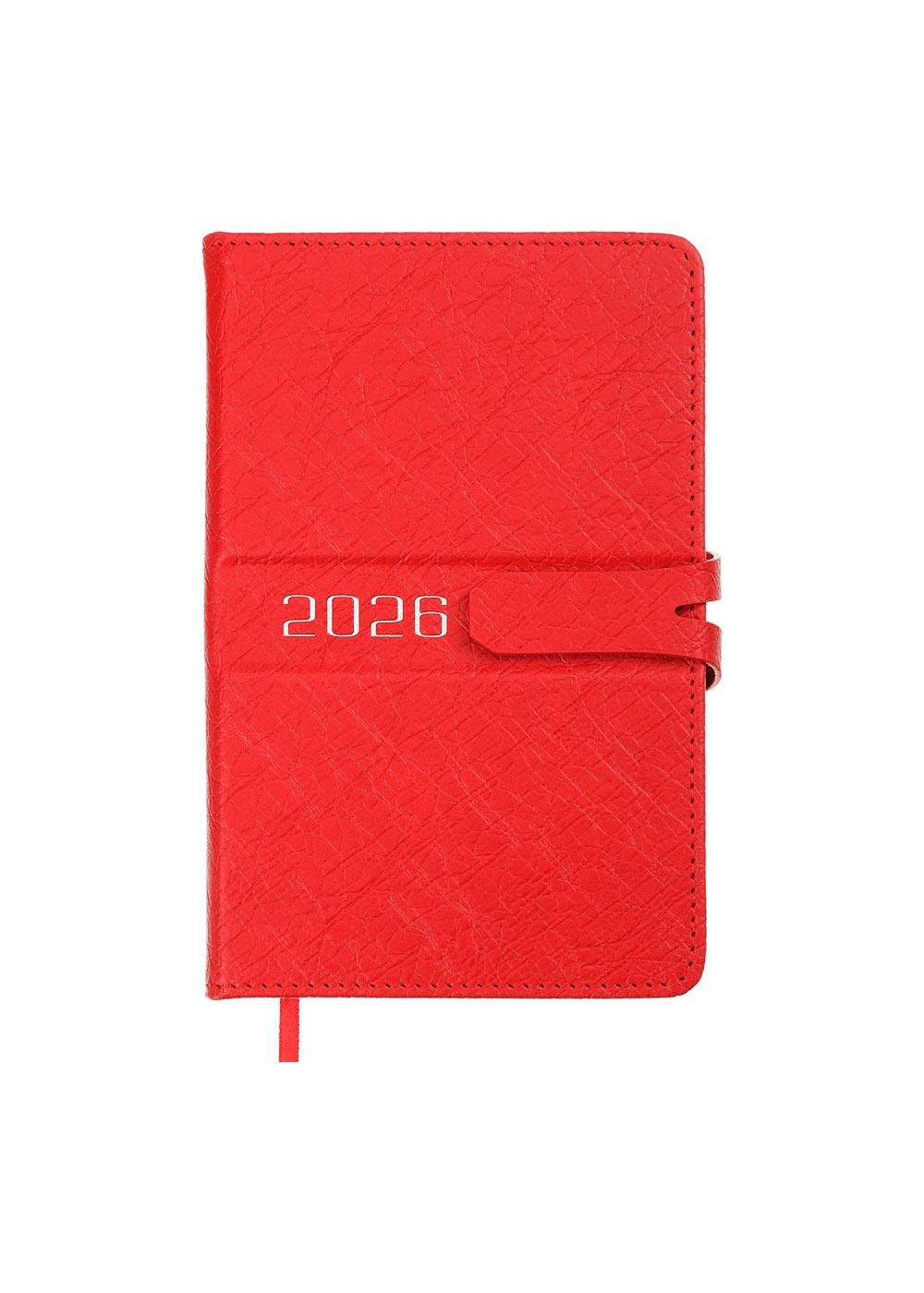 Щоденник Buromax 2026 BELLE А6 датований Червоний (BM.2577-05) Щоденник Buromax 2026 BELLE А6 датований Червоний (BM.2577-05)