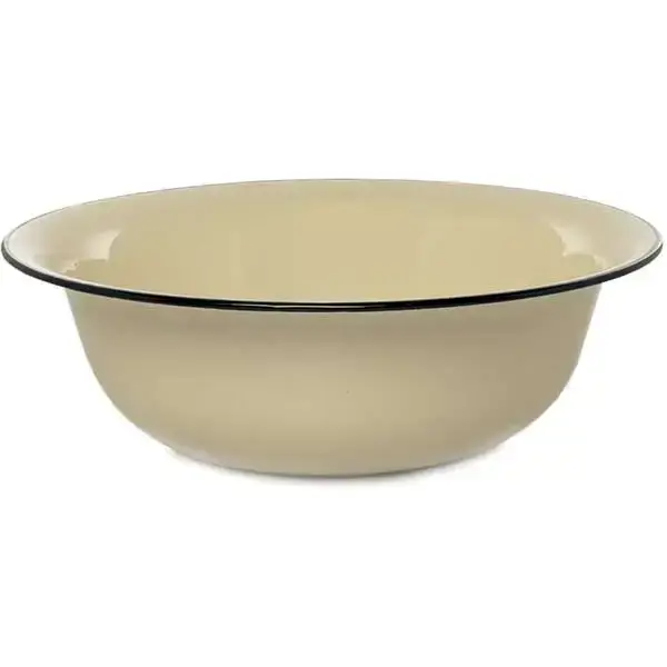 Таз емальований Idilia 18 л Кремовий (230188)