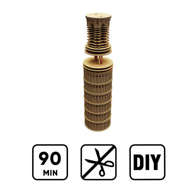 3D Пазл картонний Cartonic Пізанська вежа (CARTPISA) - фото 4 3D Пазл картонний Cartonic Пізанська вежа (CARTPISA) - фото 4