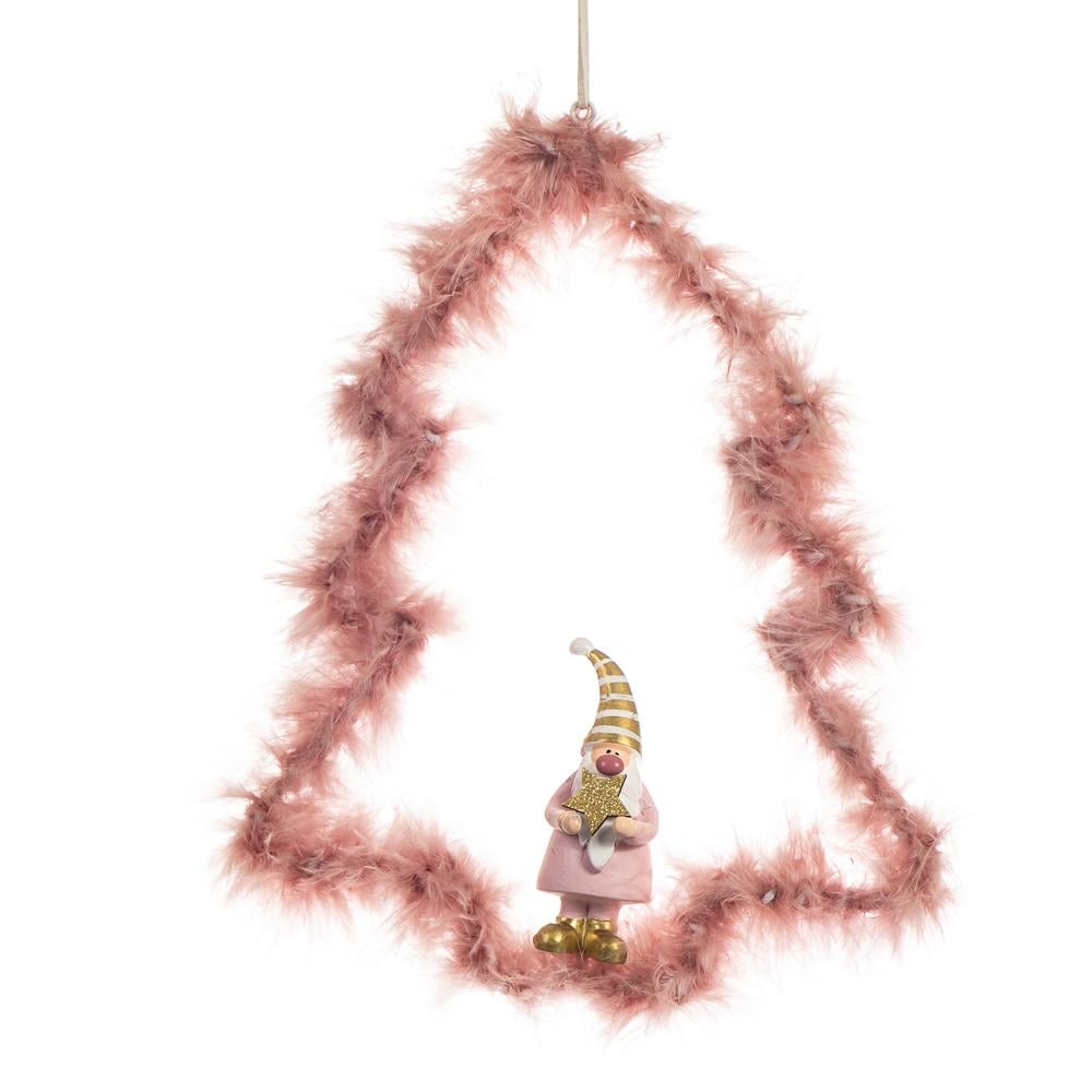 Новогодняя подвеска Elisey Пушистая елка (6003-037)