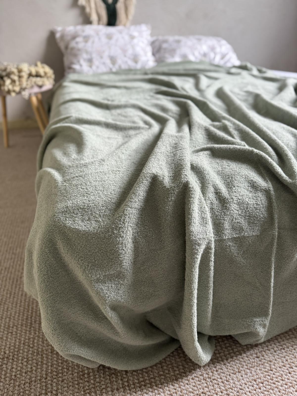 Простынь-покрывало махровое ZEINTEX MADEIRA хлопковое 150х220 см Бирюзовый (26991417) - фото 1 Простынь-покрывало махровое ZEINTEX MADEIRA хлопковое 150х220 см Бирюзовый (26991417) - фото 1