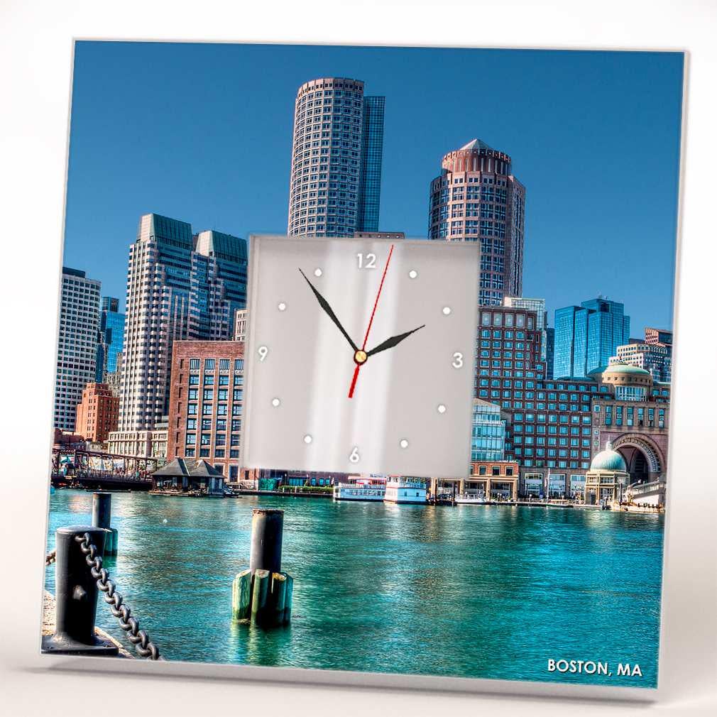 Часы настенные WonderCloud Boston 260x260 мм (C04046)