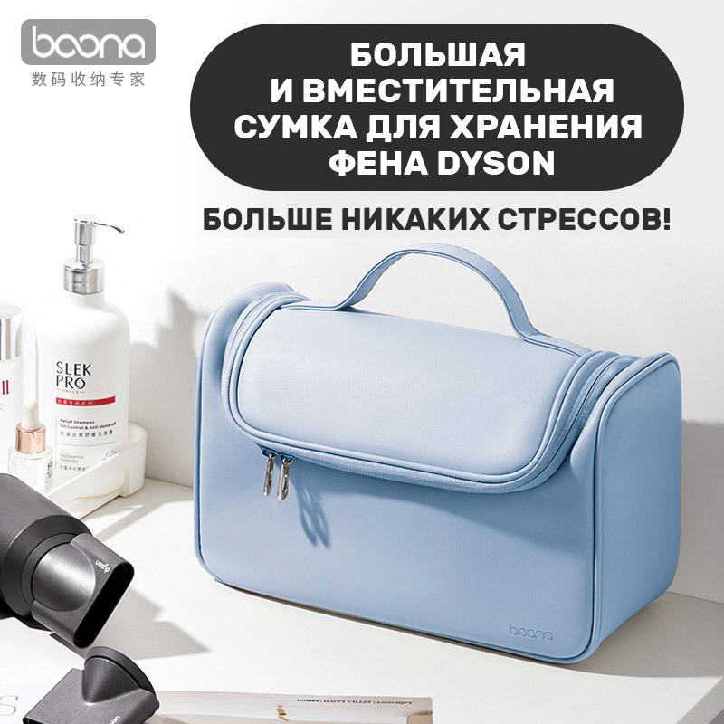 Сумка BOONA для зберігання фена або стайлера Dyson DY51 блакитна - фото 2