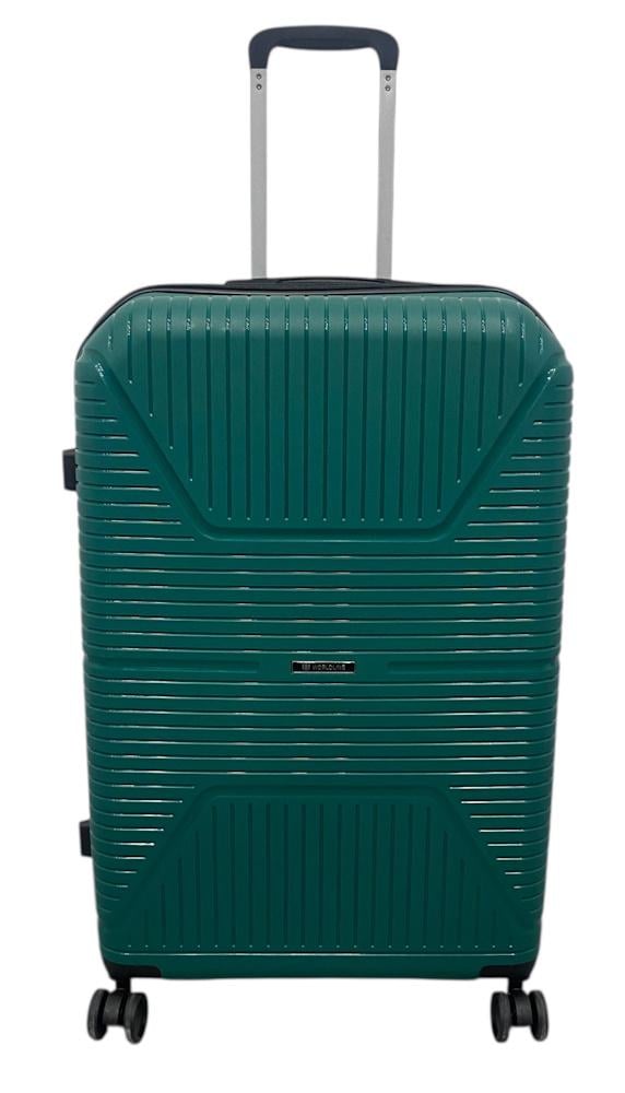 Валіза велика AIRTEX Worldline 291 поліпропілен L Зелений (291/62/49)