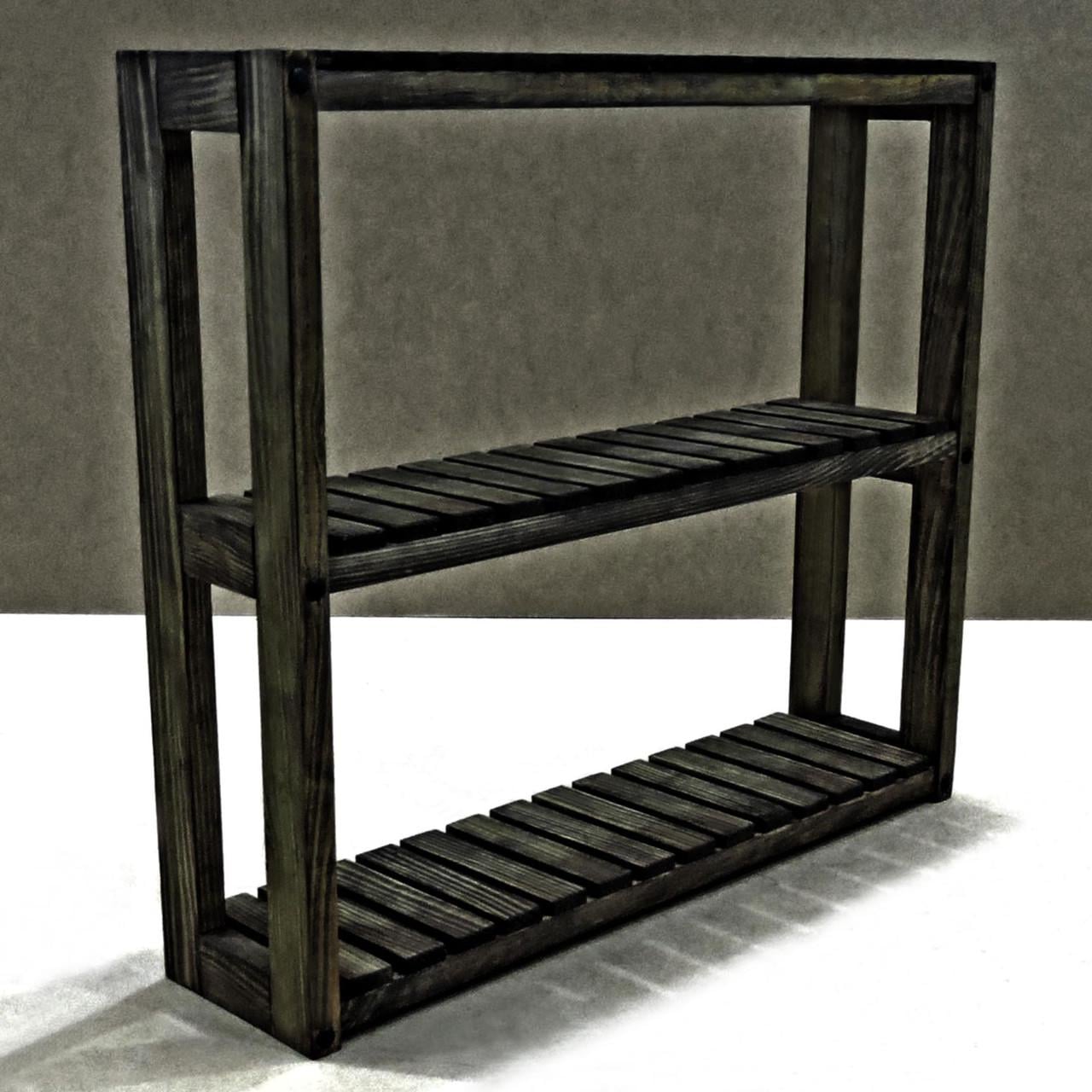 Полка для ванной из дерева Гамбург Мокко (ВНП/000310)