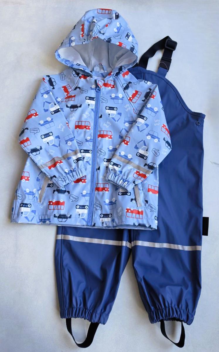 Дождевик-костюм детский Lupilu без утепления грязепруф 98-104 см (086654/879672)