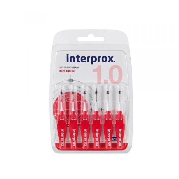 Ершики межзубные Interprox 4G Mini Conical 1,0 мм 6 шт. (1093)