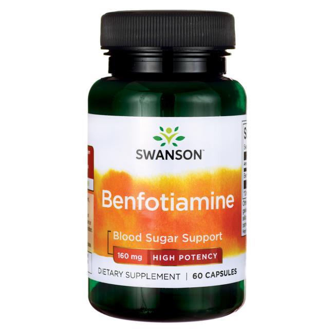 Тіамін Swanson Benfotimine 60 Caps