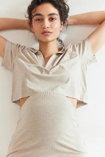 Юбка H&M 1181510П S Бежевый - фото 2