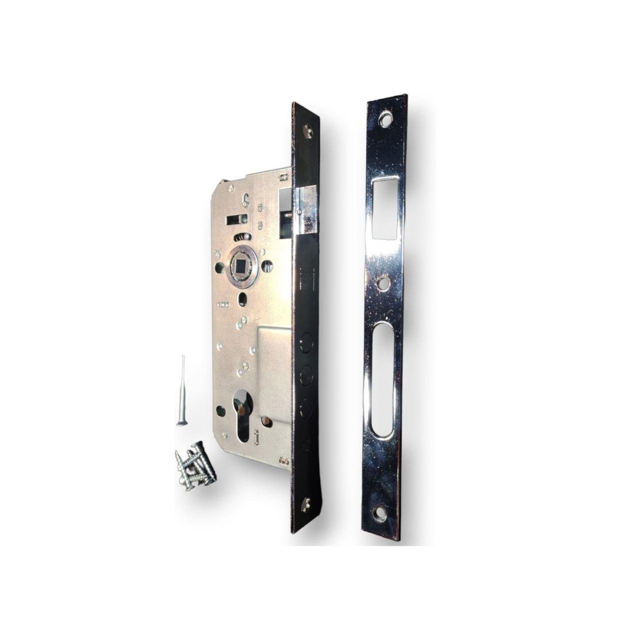 Замок врізний ЗВ АПЕКС 2600 85 75х185/20 CR Хром (1820191810/К0201)