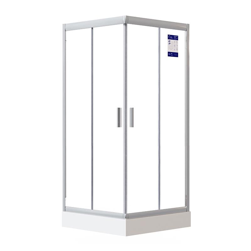 Душова кабіна Britc Orion 80x80 см з піддоном/скло 6 мм (67710)