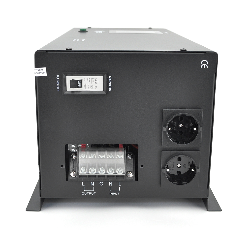 Джерело безперебійного живлення Europower PSW EP3000WM24 2100 Вт 20А настінне (YUT_V8800) - фото 3 Джерело безперебійного живлення Europower PSW EP3000WM24 2100 Вт 20А настінне (YUT_V8800) - фото 3