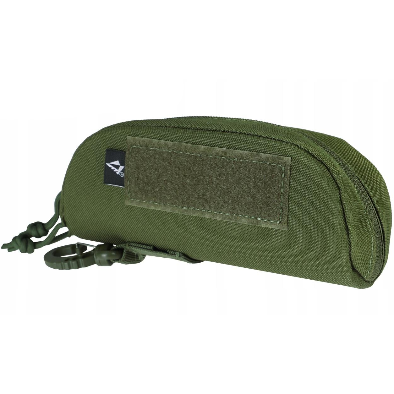 Футляр для окулярів Dominator жорсткий 18х8х6 см MOLLE з карабіном Оливковий (2831)