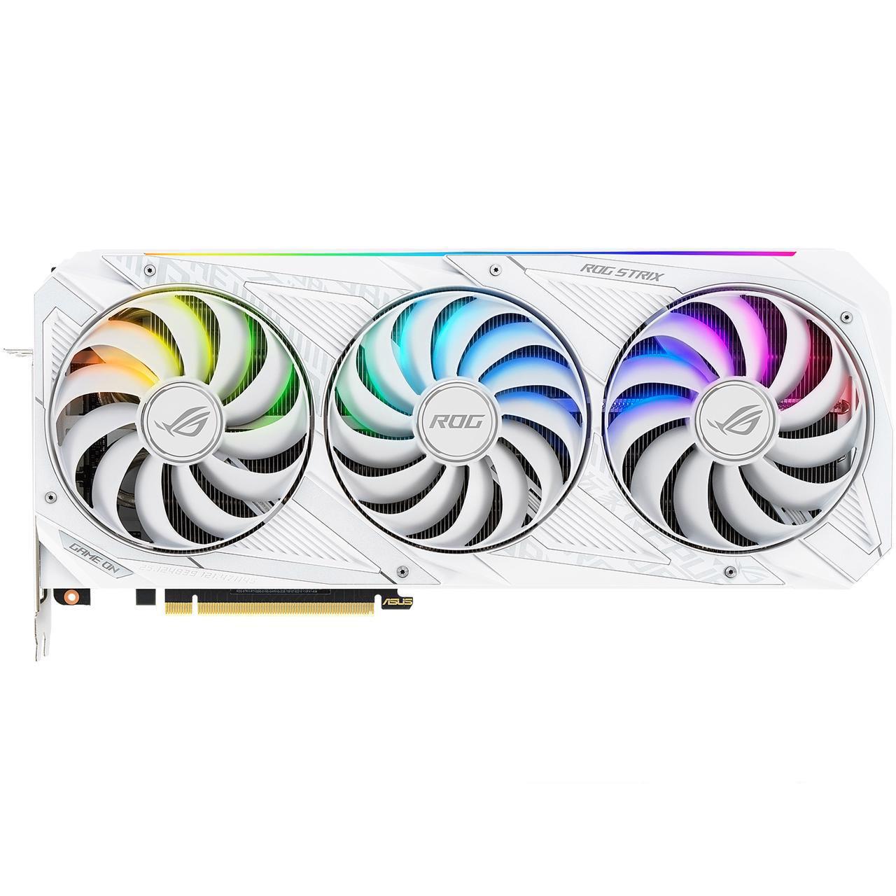 Видеокарта Asus ROG-STRIX-RTX3090-O24G White (23067767) - фото 2 Видеокарта Asus ROG-STRIX-RTX3090-O24G White (23067767) - фото 2