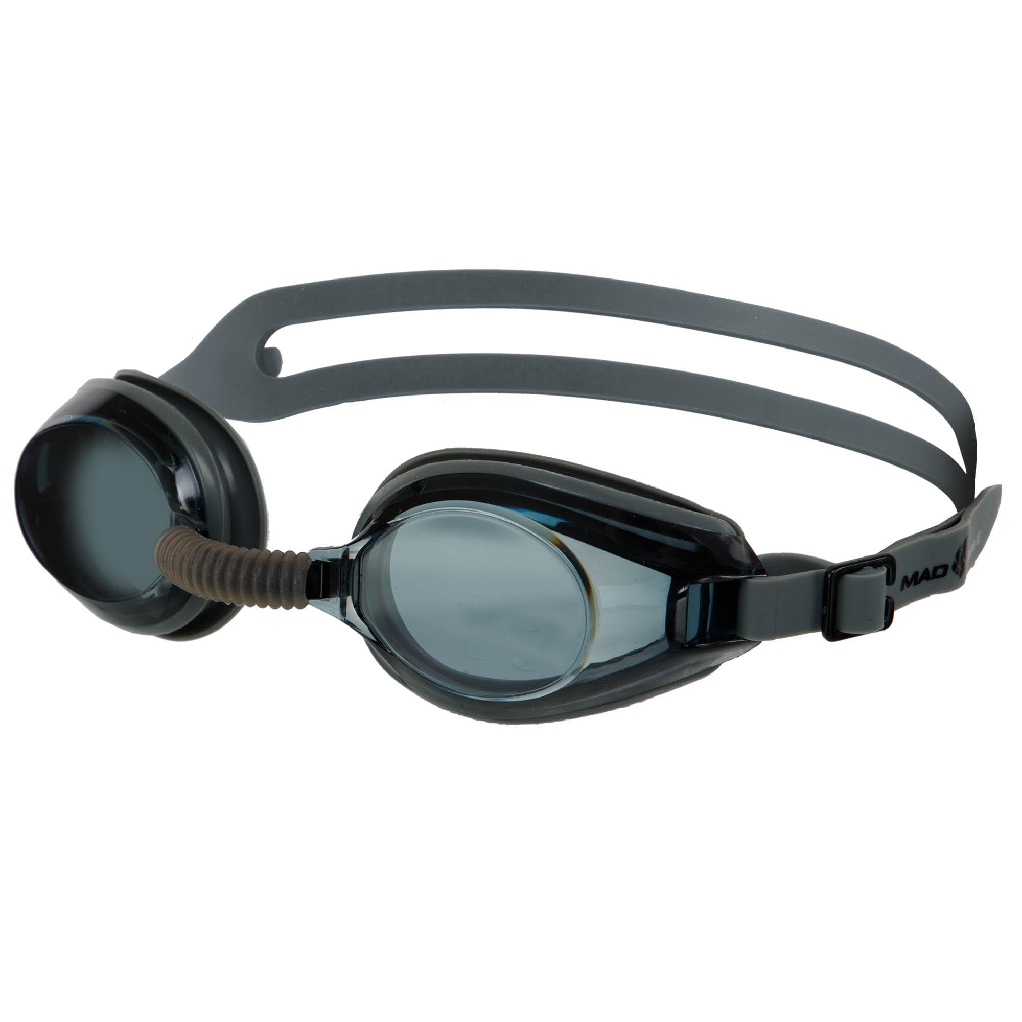 Очки для плавания взрослые Mad Wave NOVA M042407 Серый