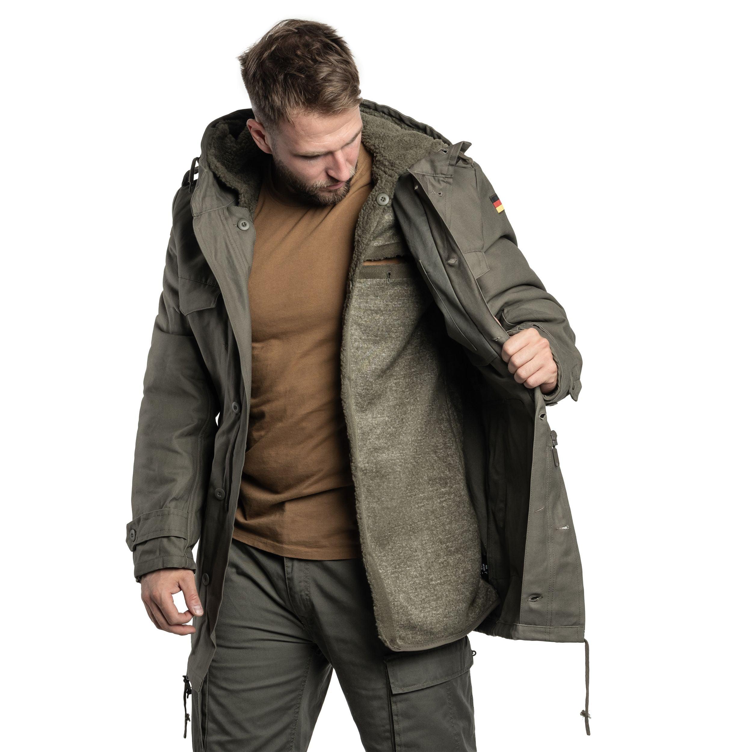 Куртка Brandit BW Parka Flag XL Olive (3163/1XL) - фото 6