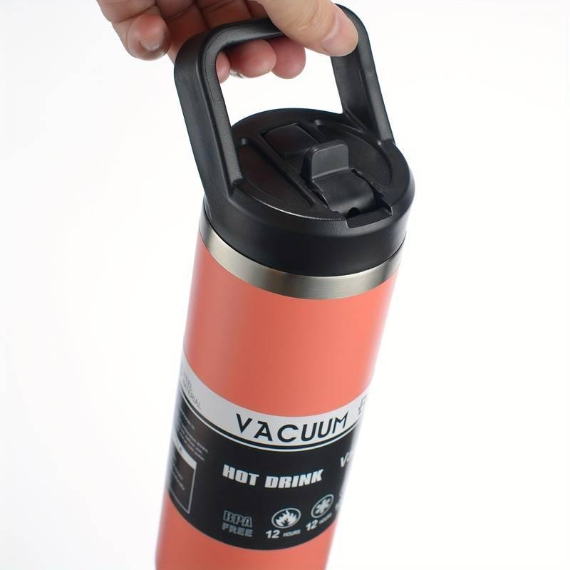 Чашка термос вакуумна A-Plus Vacuum Bottle 987A з нержавіючої сталі 600 мл Червоний (987М) - фото 4 Чашка термос вакуумна A-Plus Vacuum Bottle 987A з нержавіючої сталі 600 мл Червоний (987М) - фото 4