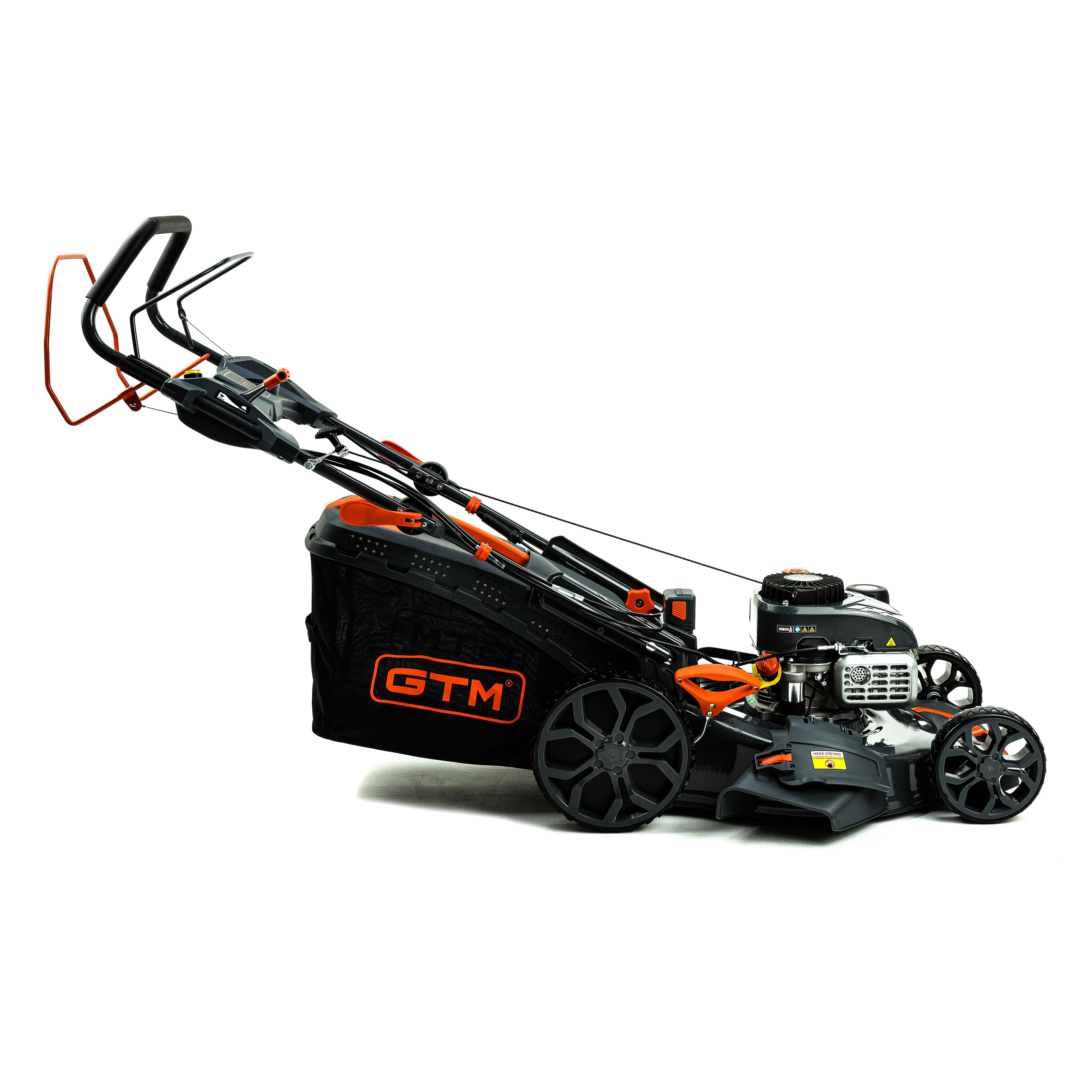 Газонокосилка бензиновая GTM LM53E-SP-V 5,5 л.с. самоходная с вариатором (LM53E-SP-V)