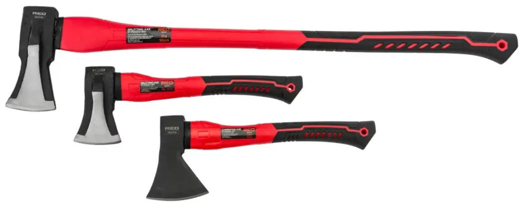 Набор топоров Red Technic RTZS0054 2499851114 сталь 2000 г 900 мм