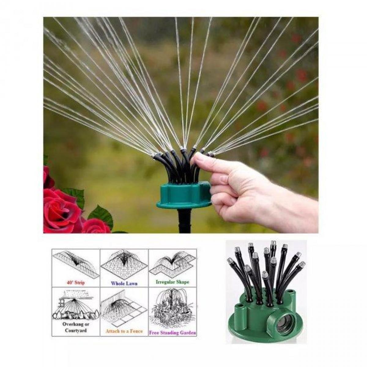 Розпилювач для газону Multifunctional Water Sprinklers 360 °C (111207) - фото 5