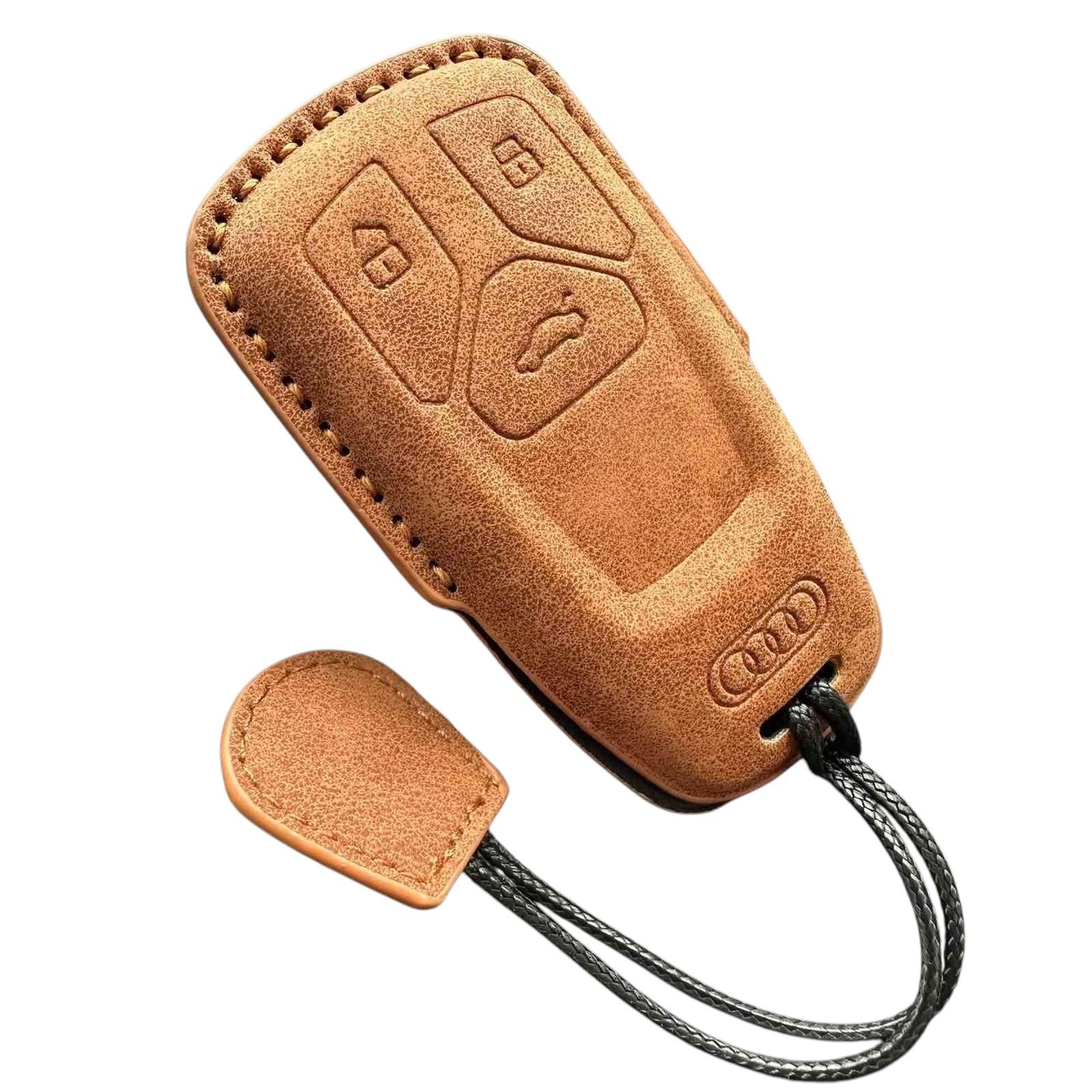 Чохол шкіряний для ключа Audi (au5mfb)