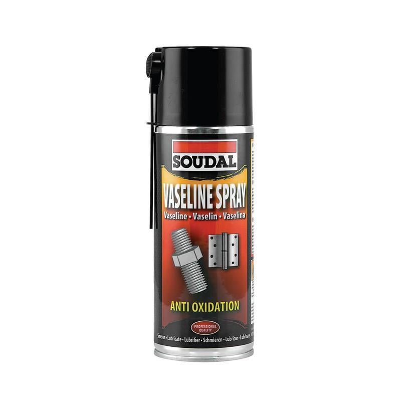 Аерозоль вазеліновий SOUDAL Vaseline Spray герметизувальний та змащувальний безбарвний 400 мл 3 шт. (0000900000001000VS)