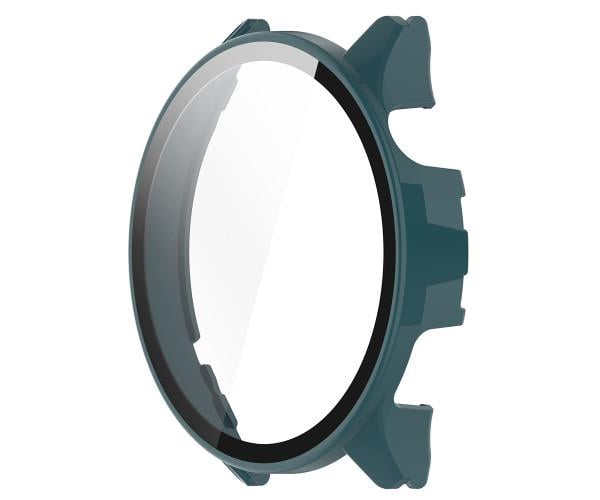 Чехол с защитным стеклом Protective Cover with Glass для Xiaomi Watch S1 Pro Темно-зеленый