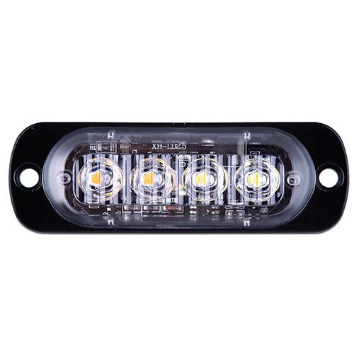 Повторитель габарита AG ZWD-BSBK-4/W+Y 4 LED 12V White/Yellow