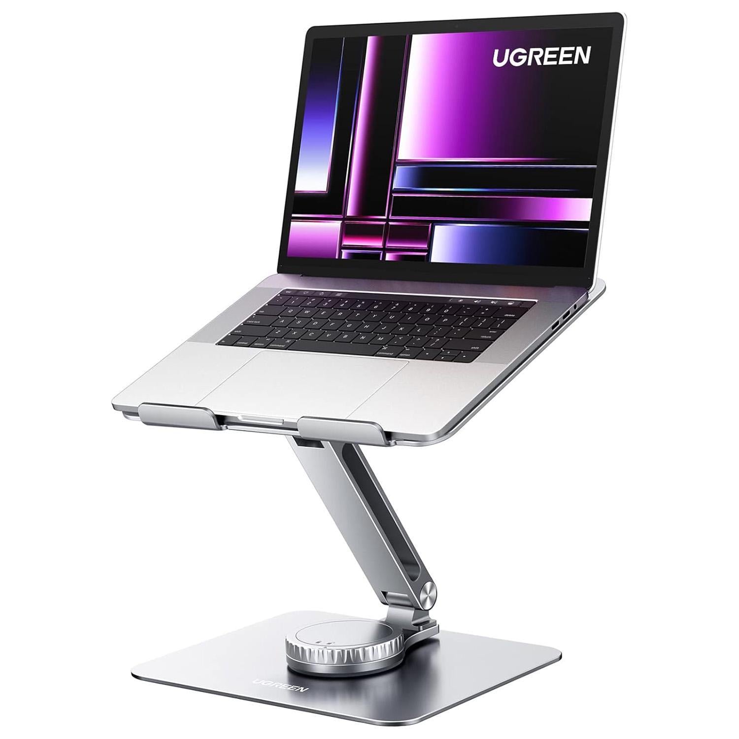 Подставка для ноутбука UGREEN LP592 алюминиевая/поворотная/до 17,3" Серебристый (90849)