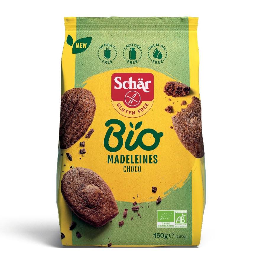 Міні-тістечка шоколадні Dr. Schar BIO Madeleines Choco 150 г (12318077) - фото 1