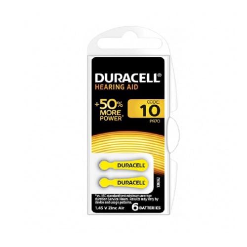 Батарейка для слухового аппарата Duracell Activair 10 6 шт.